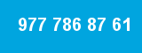 977 786 87 61 977 786 87 61